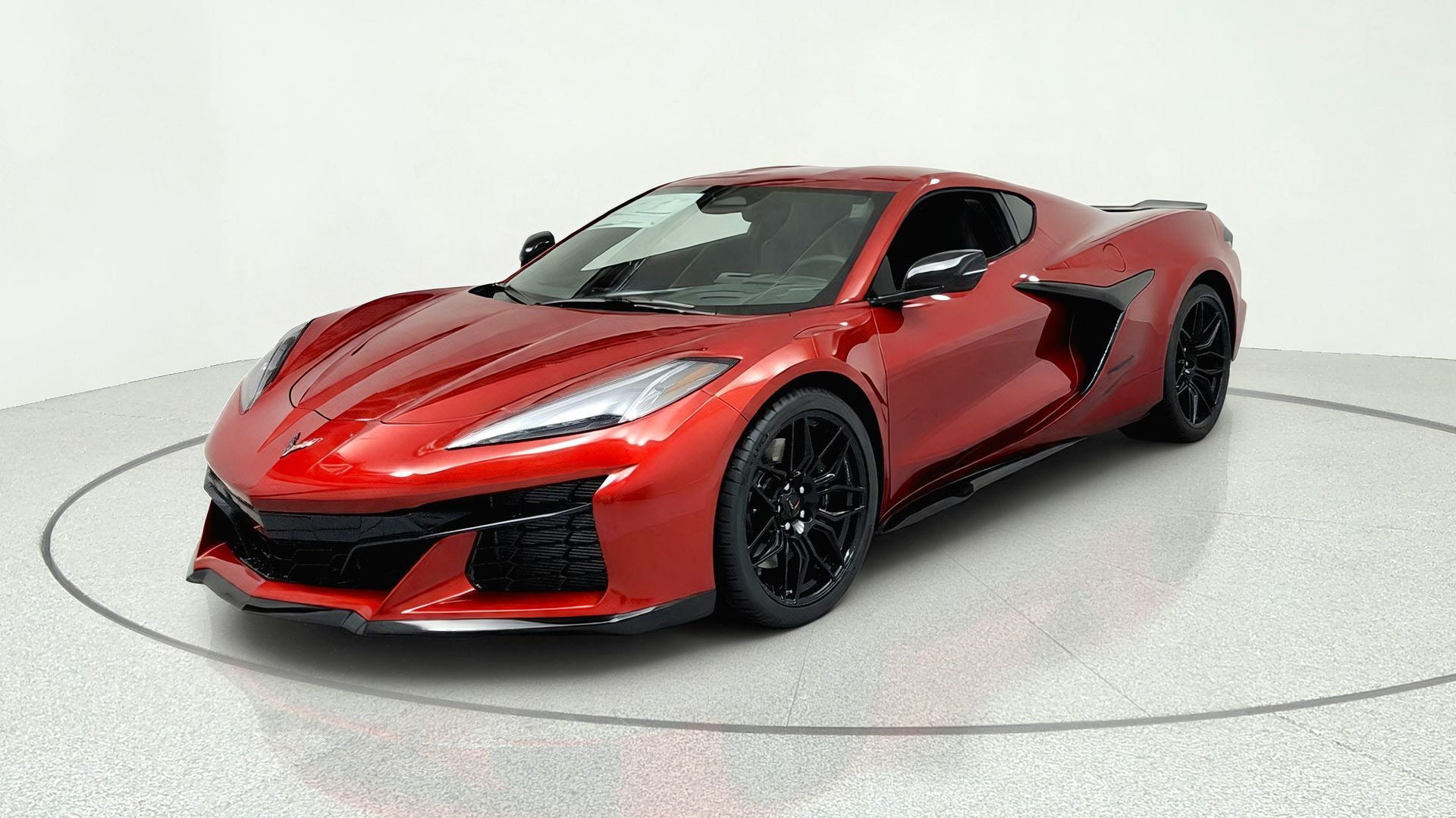 2026 Chevrolet Corvette Z06 2LZ in Mist — front three-quarter view